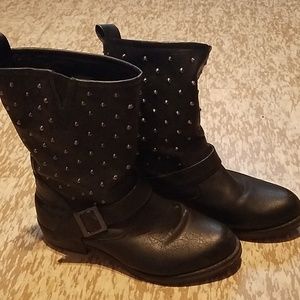 Sexy black boots size 10